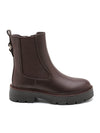 Bottines Chelsea Chunky Marron