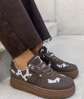 No Rules Cow Sneaker