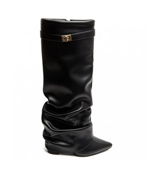 Sandra Lock PU Boots