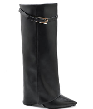 Secure Black Boots