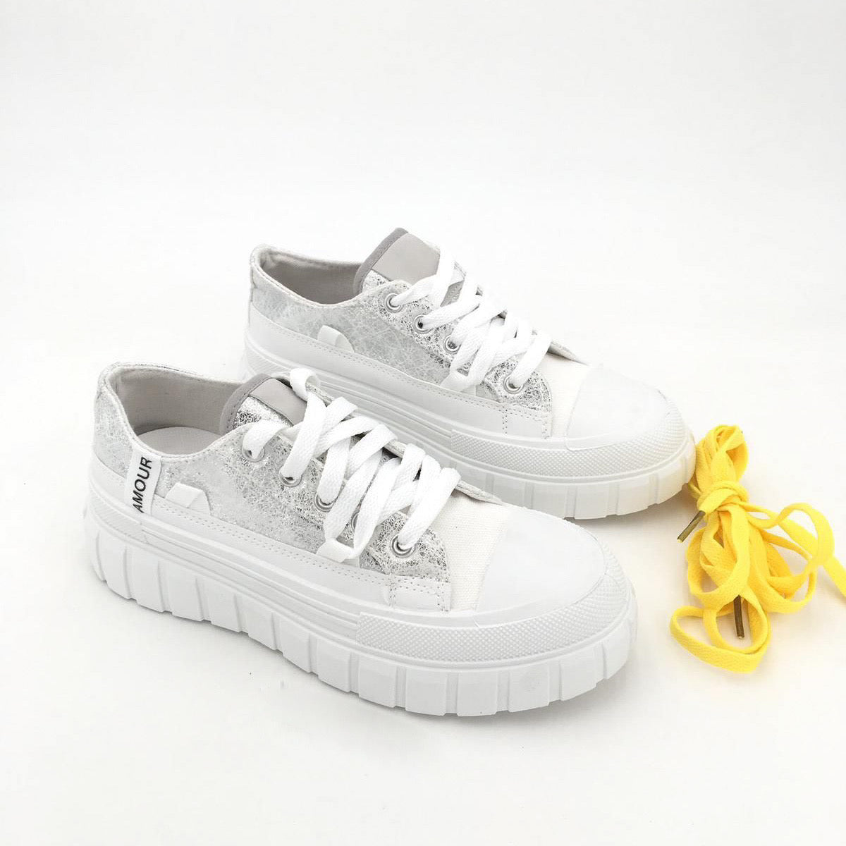 Amour Silver Sneaker