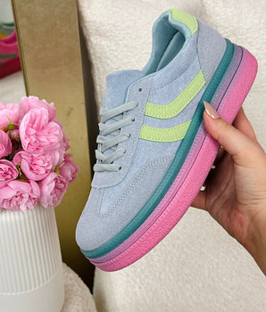 Ayse Blue Sneaker