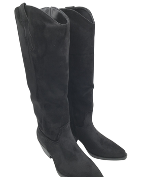 Tall Western Black Boots