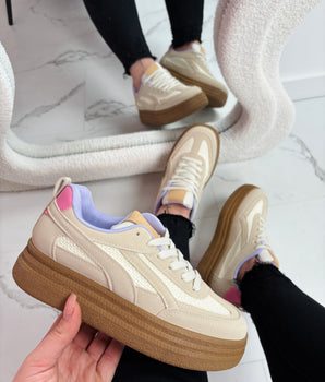 Rowy Beige Sneaker