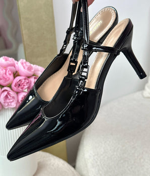 Going-Out Black Heels