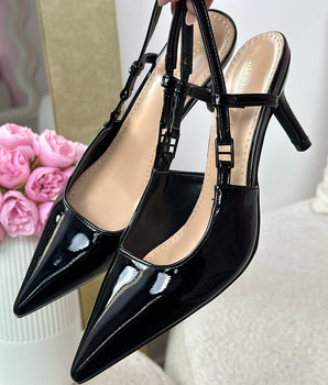 Going-Out Black Heels