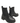 8806 Black PU Boots