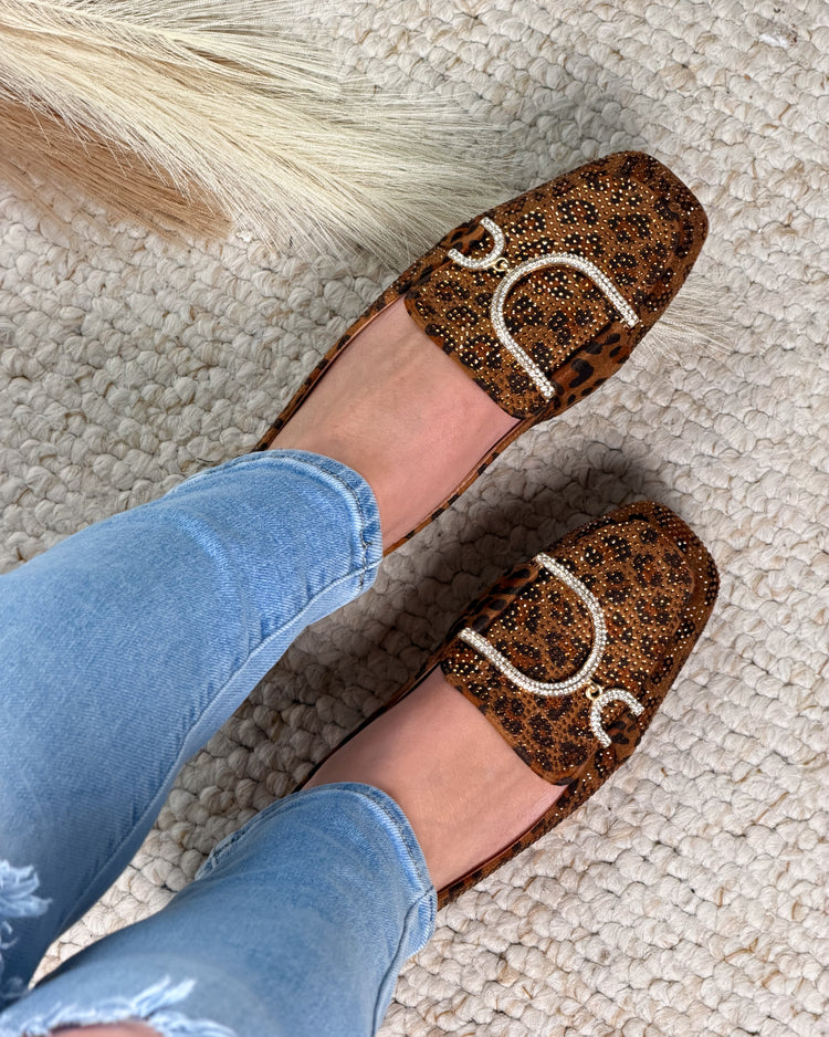 Glitter Leo Loafer