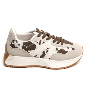 Charifa Cow Sneaker