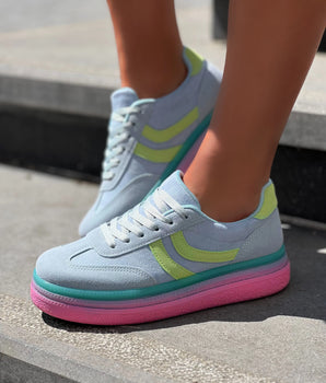 Ayse Blue Sneaker