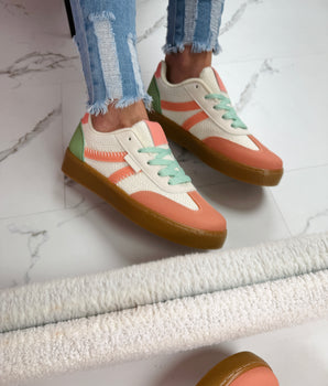 Kenza Orange Sneaker