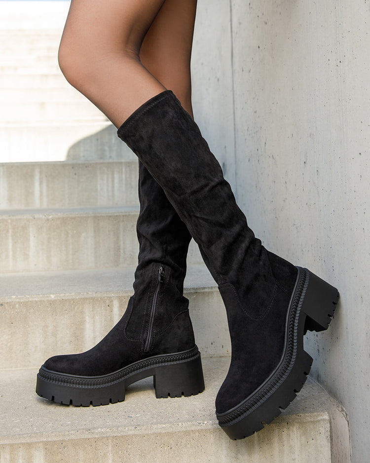 Iva Black High Boots
