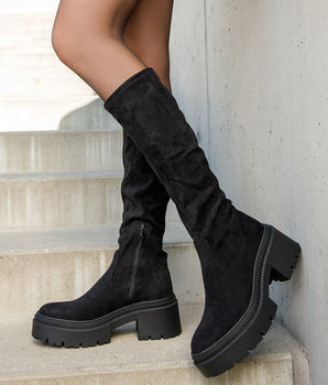 Iva Black High Boots