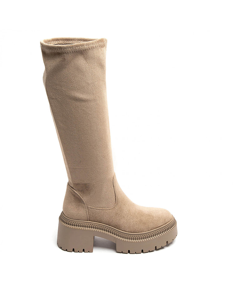Iva Khaki High Boots