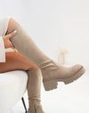 Iva Khaki High Boots