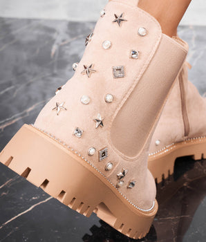 Heaven Beige Boots