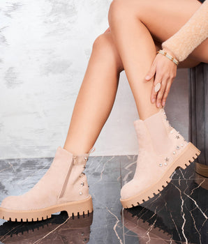 Heaven Beige Boots