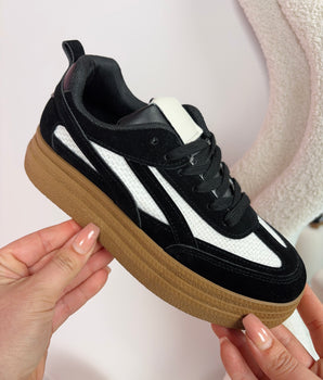 Rowy Black Sneaker