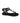 Triple Stone Black Sandaal