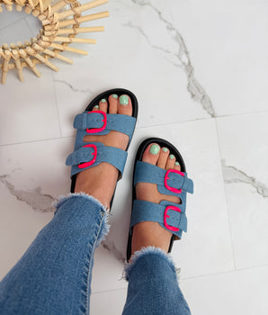 Rikki Jeans Slides