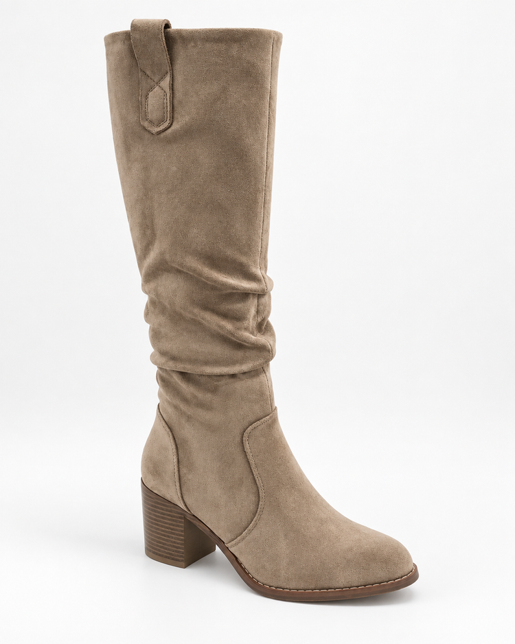 Margo Beige High Boots