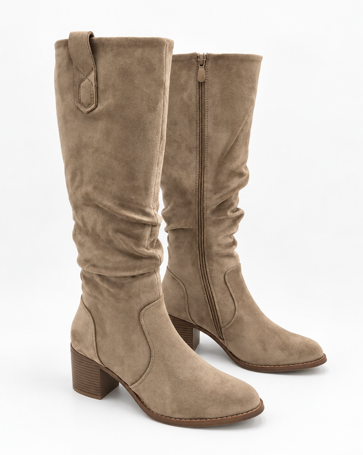Margo Beige High Boots