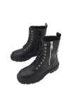 711 Black PU Boots