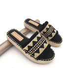 Gaby Black Slippers