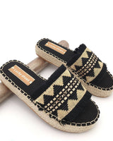 Gaby Black Slippers