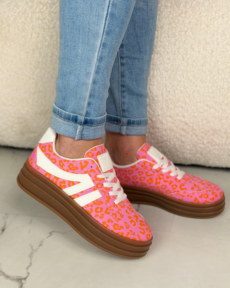 Fien Orange Sneaker