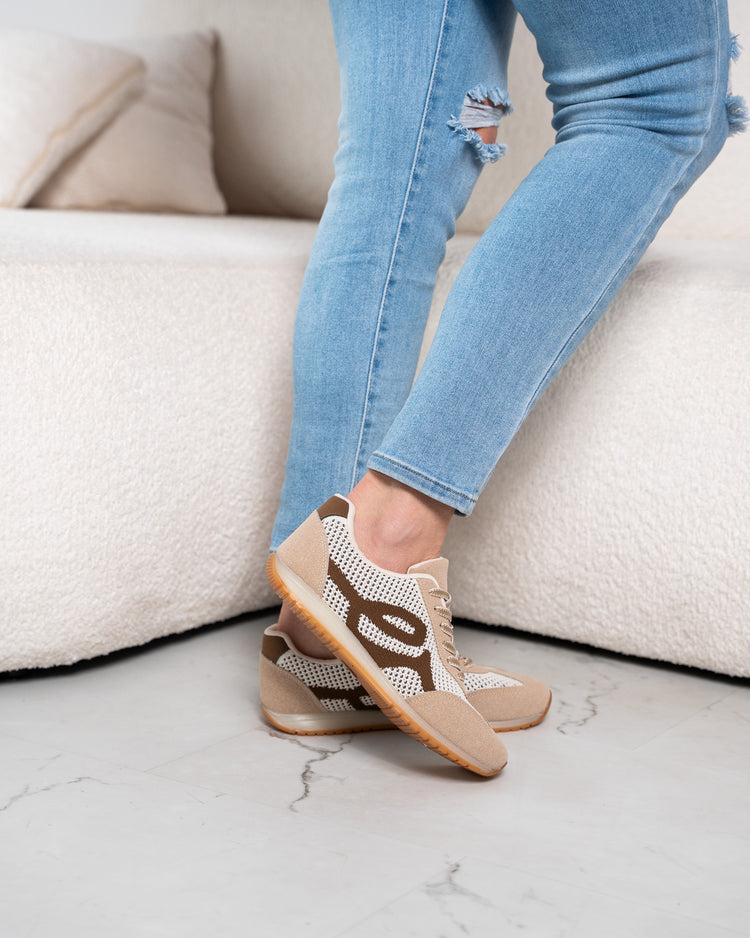 Saartje Khaki Sneaker
