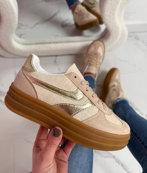 Razia Beige Sneaker