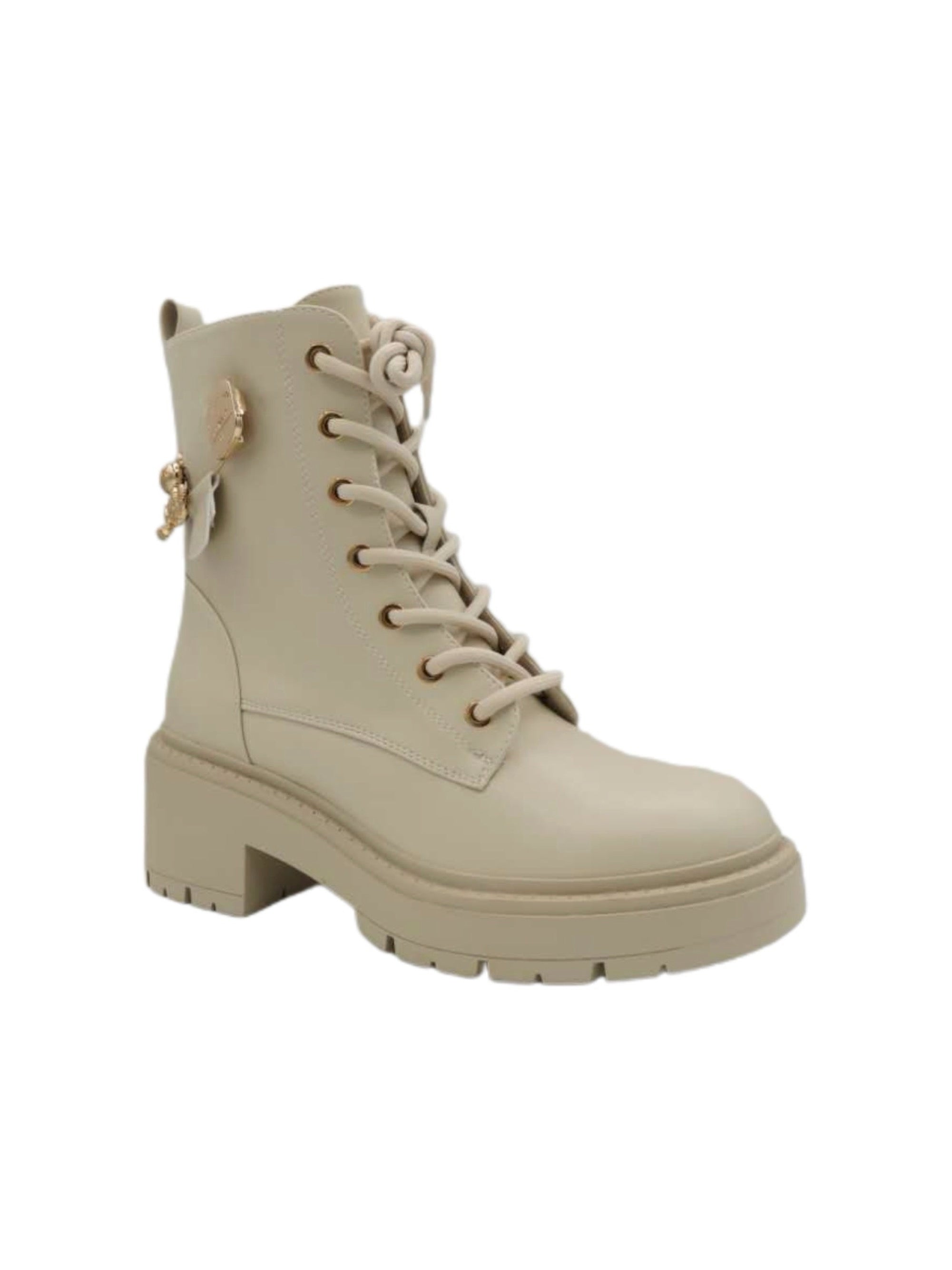 AM7522 Beige Boots