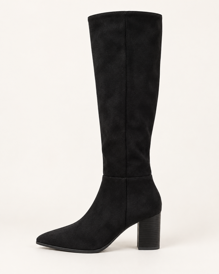 Anouska All Black High Boots