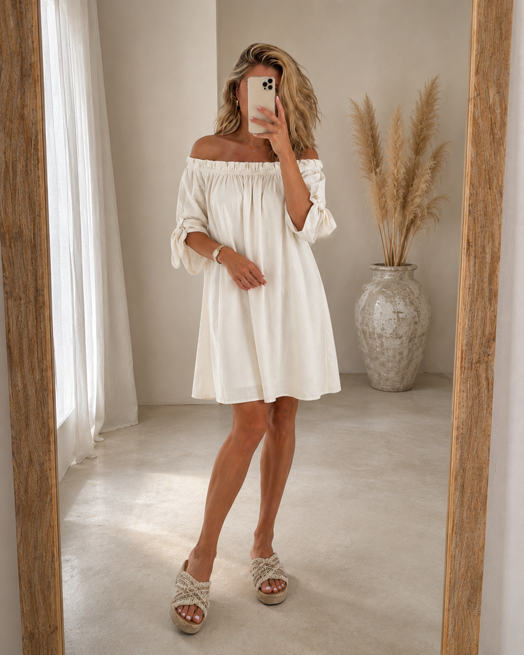 Aimy Off-Shoulder Dress