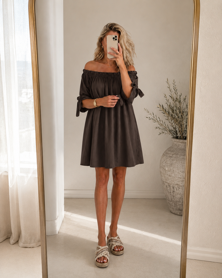Aimy Off-Shoulder Dress