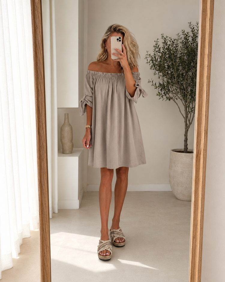 Aimy Off-Shoulder Dress