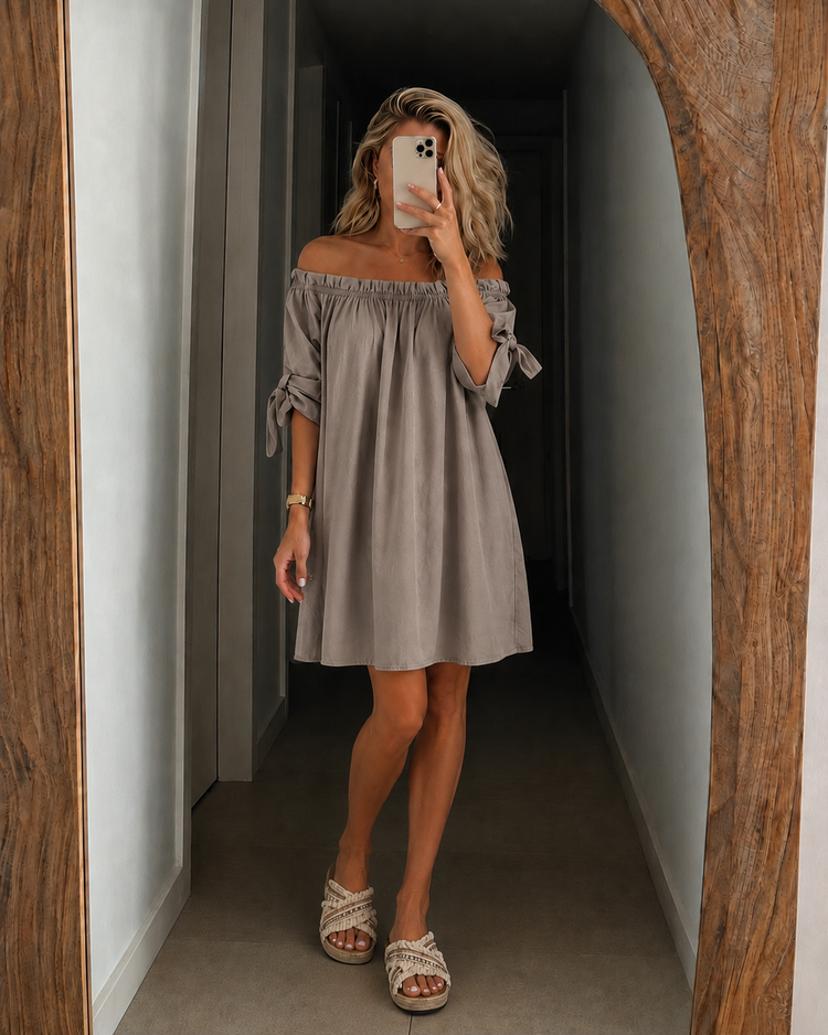 Aimy Off-Shoulder Dress