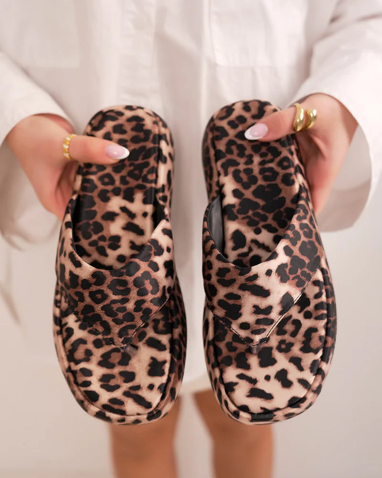 All Print Flip Flops