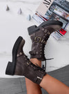 Bottes motardes Arianne marron