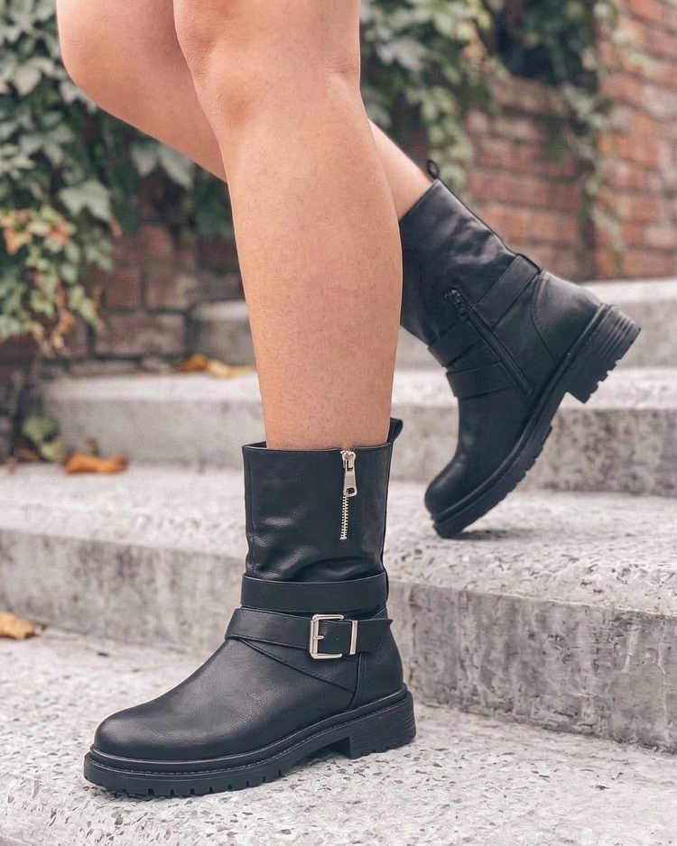 Astrid Black Boots