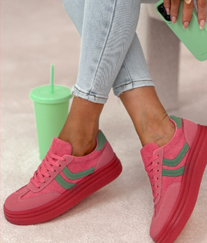 Ayse Fuchsia Sneaker