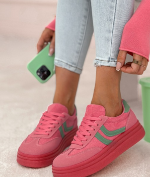 Ayse Fuchsia Sneaker