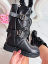 Bottes noires à boucle Nova