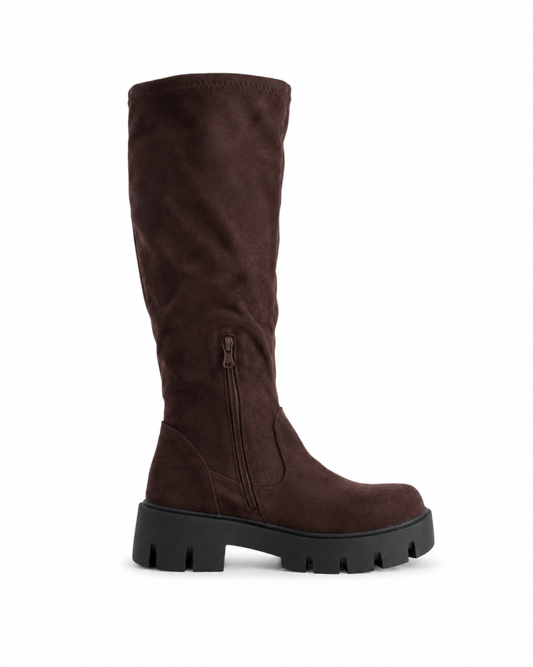 Barca High Boots - Brown