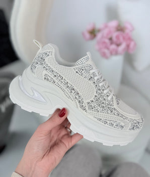 Glam White Sneaker