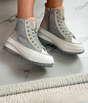 Emoji Grey Sneaker