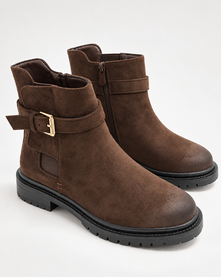 Dian Brown Boots
