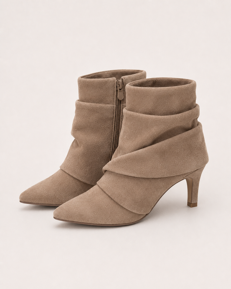 Cover Ankle Boots - Khaki