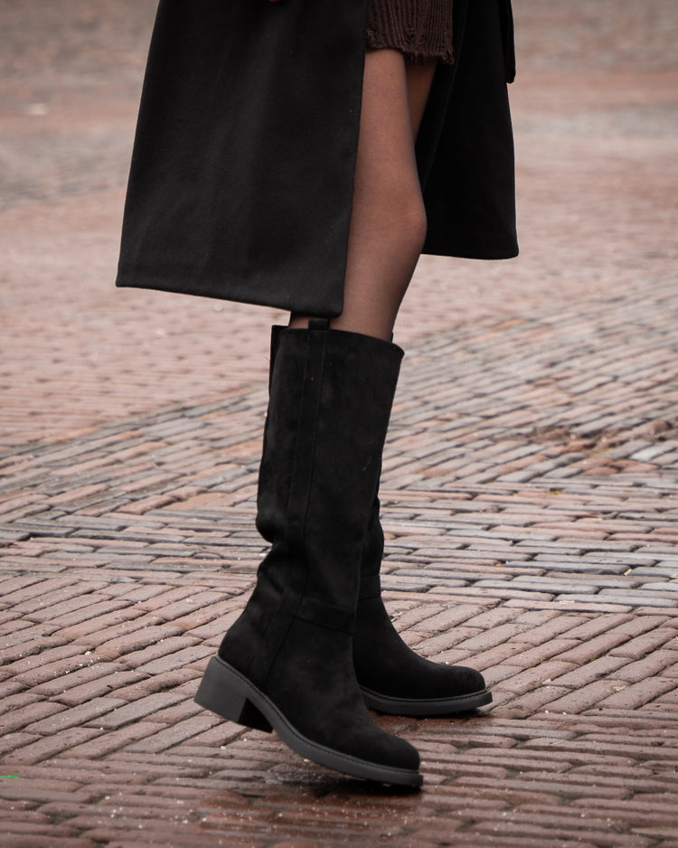 Perfect Basic High Boots Black